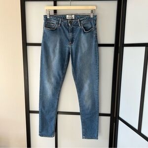 [30/32] ACNE “Skin 5 Used Blue” Light Wash Vintage Style Denim Jeans Women’s
